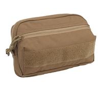 AQzxdc Pochette d'extension de Rangement Tactique Molle, Gilet, de Poitrine, de Ceinture Multifonctionnel, d'administration d'outils EDC, Divers(Brown)