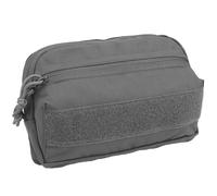 AQzxdc Pochette d'extension de Rangement Tactique Molle, Gilet, de Poitrine, de Ceinture Multifonctionnel, d'administration d'outils EDC, Divers(Gray)