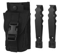 AQzxdc Pochette médicale Tactique Molle, Trousses de Premiers Secours compactes, Support de Garrot Cat, Sac de Rangement for Ciseaux E.-MT, kit de Survie d'urgence IFAK for traumatismes(Black)