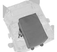 AQzxdc Pochette Tactique GP, Molle, Grand Sac de Rangement Polyvalent en Nylon Utilitaire for Ceinture et Gilet de Service, Accessoires de Chasse(Gray)