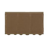 AQzxdc Pochette Tactique légère et élastique for Chargeur Triple 5,56/7,62 mm, système Molle for Chasse, CS Wargame, Accessoires, Sac Banane, étui(Brown)
