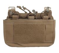 AQzxdc Pochette Tactique Molle for Gilet Tactique, Sac Banane, Pochette Utilitaire for Outils, Sac Tactique EDC Compact 1000D Utilitaire(Brown)