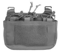 AQzxdc Pochette Tactique Molle for Gilet Tactique, Sac Banane, Pochette Utilitaire for Outils, Sac Tactique EDC Compact 1000D Utilitaire(Gray)