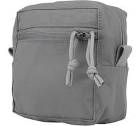 AQzxdc Pochette Tactique Polyvalente GP carrée, Grand Sac Divers, Ceinture d'extérieur, Rangement Molle, Pochettes administratives, EDC, Outil Utilitaire Multi-usages(Gray)