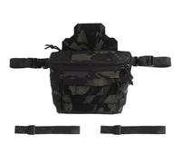 AQzxdc Sac Banane Tactique for Porte-plaques, Sac de Poitrine for Transporteur, Boucle Pratique, Espace Riche, 3 façons d'utiliser la Taille avec Sangle(Bcp)