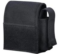 AQzxdc Sac Banane Tactique, Support de Ceinture, Mini Ceinture multifonctionnelle, Petite Pochette, Sangle Durable avec Boutons for Camping en Plein air(Black)