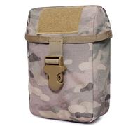 AQzxdc Sac d'accessoires Tactique Molle for Alpinisme, Urgence médicale, Pochettes administratives, Pochette Utilitaire for Outils, Horizontale et modulaire(CP)