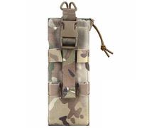 AQzxdc Sac de Talkie-walkie Tactique for Sports de Plein air, Sac Radio Molle, Support de boîte de Talkie-walkie déroulant, Sac de Chasse, Poche(CP)