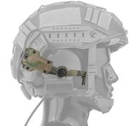 AQzxdc Support de Casque Tactique Compatible avec Adaptateur de Casque sur Rail Fast Arc, Accessoire de Casque Airsoft for Comtac III, III, III, III, III, III(CP)