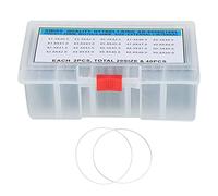 AR - 6008G15XL Joint torique étanche pour montre, joints d’étanchéité pour le dos de la montre, kit de 40 joints et rondelles assortis avec boîte de rangement pour les
