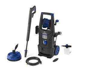 AR Blue Clean Nettoyeur Haute Pression e-2DUALSPEED D avec sonde de Débouchage pour Canalisations e Patio Cleaner (2200 W, 160 bar, 460 l/h)