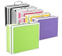 AR Carry Box® Petite mallette à outils en aluminium vide 260 x 210 x 80 mm Vert