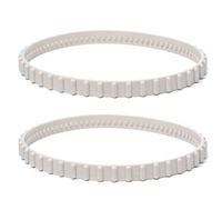 AR-PRO RCX23002 Lot de 2 courroies d'entraînement de rechange à bande souple - Pièces de nettoyage de piscine en caoutchouc de qualité supérieure et robustes | Compatible avec les nettoyeurs de
