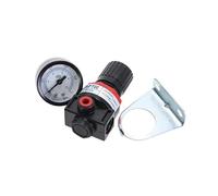 AR2000 1/4" Thread BSP Pneumatic Air Compressor Pressure Regulator Reduction Valve 4MM-12MM Connector Fittings NWPNLXEA(AR2000 w PC4mm,20 Pcs)