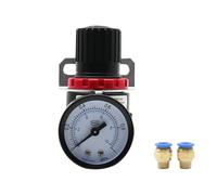 AR2000 G1/4 pouce Soupape de décharge de pression noire for compresseur d'air (1 pièce)(AR2000-PC 10mm)