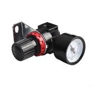 AR2000 Régulateur de pression du compresseur d'air avec support de sangle, régulateur de pression réglable 0,05-0,85 MPa (7-121 psi) pour outils pneumatiques et atelier