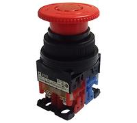 AR30V2R-11R | AR30V2R-11R | FUJI PUSHBUTTON E-STOP PUSH-LOCK TURN-RESET (40MM DIA) 1NO+1NC AUX RED