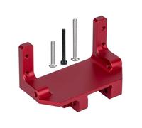 AR45P Portal ASSLE SERVO Mont 4 de Suspension de Liaison Compatible avec 1 10 échelles RC Crawler Car Metgrade Pièces Aluminium III(Red)