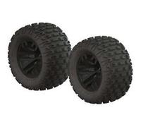 Ar550044 - Dboots Fortress Mt Tire Set Glued Blk (2) G