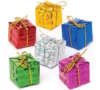 Ar828 Mini Ornement présent, pour décorations de Noël pour (Paquet de 24), assortisOpération Facile