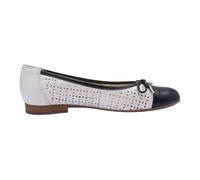 ara - Ballerine Ouverte Sardaigne - Femme - Chaussures - Blanc - Taille: 38 1/2 EU