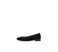 ARA Ballerines Siena pour Femme, Noir, 38 EU Weit