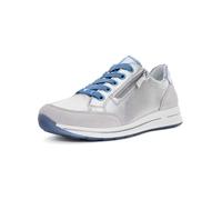 ARA Baskets basses bleu / gris / gris argenté, Taille 38