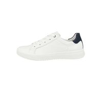 ARA Women's ROM Sneaker, Blanc/Bleu, 42 EU Weit