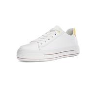 ARA Baskets Canberra pour Femme, Blanc, Aqua, Blanc Limoncello, 38.5 EU Weit