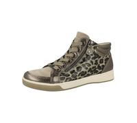 ARA Baskets hautes crème / olive / noir, Taille 42,5
