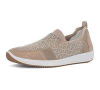 ARA Baskets Lisbonne pour femme, Sable argenté, 43 EU