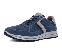 ara Baskets Matteo en Denim pour Homme, Bleu Galet, Pointure 42 UE, Bleu Galet Denim, 42 EU Weit