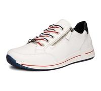 Ara Baskets mi-Hautes pour Femme 12-44499, Blanc/Bleu., 38.5 EU Large