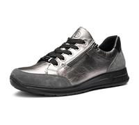 ARA Baskets Osaka 2.0 pour Femme, Graphite, Noir, Largeur 41,5 UE, Graphite/Noir, 41.5 EU Weit