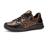 ARA Baskets Osaka 2.0 pour Femme, Noires, Noires, Moka, 37 EU Large, Nuts Noirs Mocca, 37 EU Weit