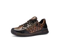 ARA Baskets Osaka 2.0 pour Femme, Noires, Noires, Moka, Largeur 40 EU, Nuts Noirs Mocca, 40 EU Weit