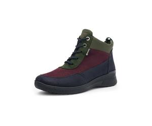 ARA Bottines Munich pour femme, noires, graphite, Bleu Brunello Fango, 38 EU Weit