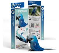 Eugy Puzzle 3D Ara de Spix – Multicolore – Carton recyclé – Dès 6 ans