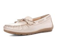 ARA Femme Alabama Mocassin, Platine, 38.5 EU