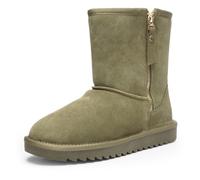 ARA Femme Alaska Bottine, Vert armée, 41 EU Large