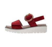 ARA Femme Bilbao Sandale, Rouge, 41 EU