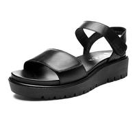ara Femme Bilbao Sandales, Noir, 42 EU