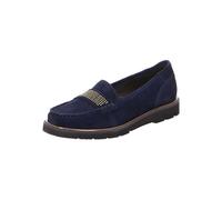 ARA Femme Dallas Mocassin, Bleu, 40 EU Large