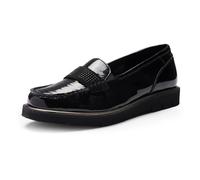 ARA Femme Dallas Mocassin, Noir, 38.5 EU Large