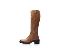 ARA Femme Denver Botte mi-Mollet, Cognac, 37.5 EU