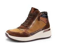 ARA Femme Garda Basket, Mocca Biscuit Nuts Noir, 38.5 EU Large