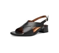 ARA Femme Graz Sandale, Noir, 37 EU Large