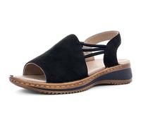 ARA Femme Hawaï Sandales, Bleu 048049, 40 EU