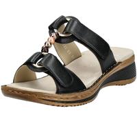 Ara Femme Hawaii Ballerines, Noir, 37 EU