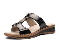 ARA Femme Hawaii Mocassin, Noir 12 29003 01, 41 EU